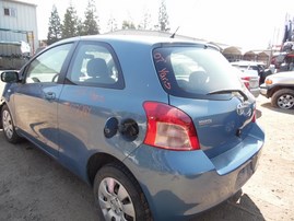 2007 TOYOTA YARIS LIGHT BLUE BASE 1.5L MT Z18297